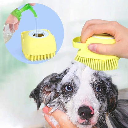 Dog Brush, Cat Bath Brush for Grooming & Bathing