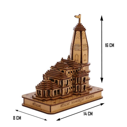 SHRI RAM MANDIR AYODHYA 3D WOODEN TEMPLE