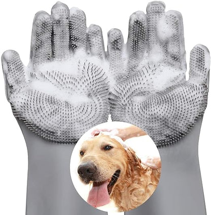 Dog Grooming Glove 1 Pair