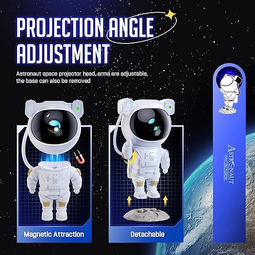 Astronaut Galaxy Projector 360° Adjustable