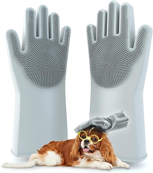 Dog Grooming Glove 1 Pair