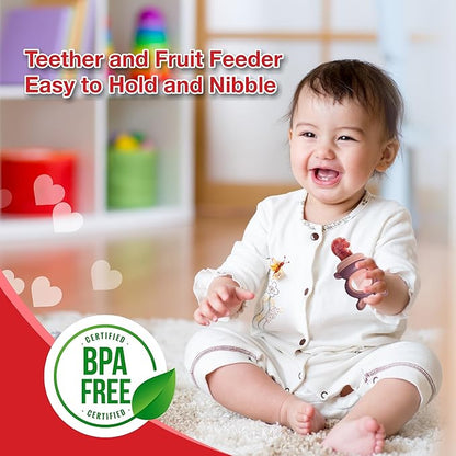 Soft Silicon Chewing Fruit Feeder for Babies