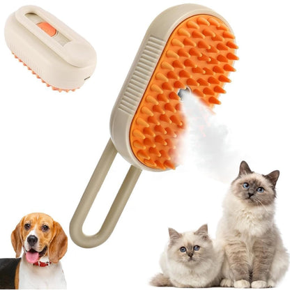 3 In 1 Electric Pet Steam Brush