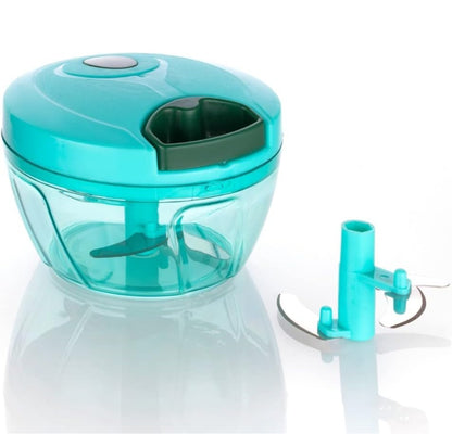 [Buy 1 get 1 Free] Combo Of 1000Ml + 450MI Manual Hand-Press Vegetable Chopper Mixer